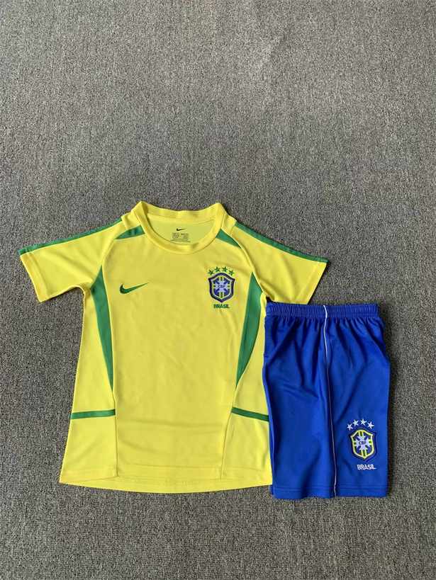 2002 Brazil home retro kid kit
