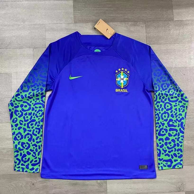 2022 Brazil away long sleeves