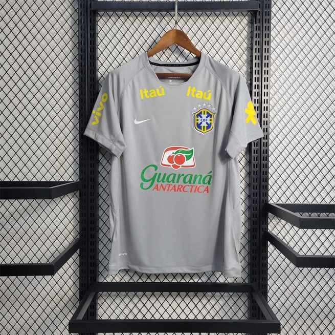 2022 Brazil gray training Shirt