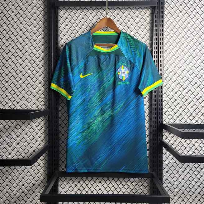 2022 Brazil green training shirt