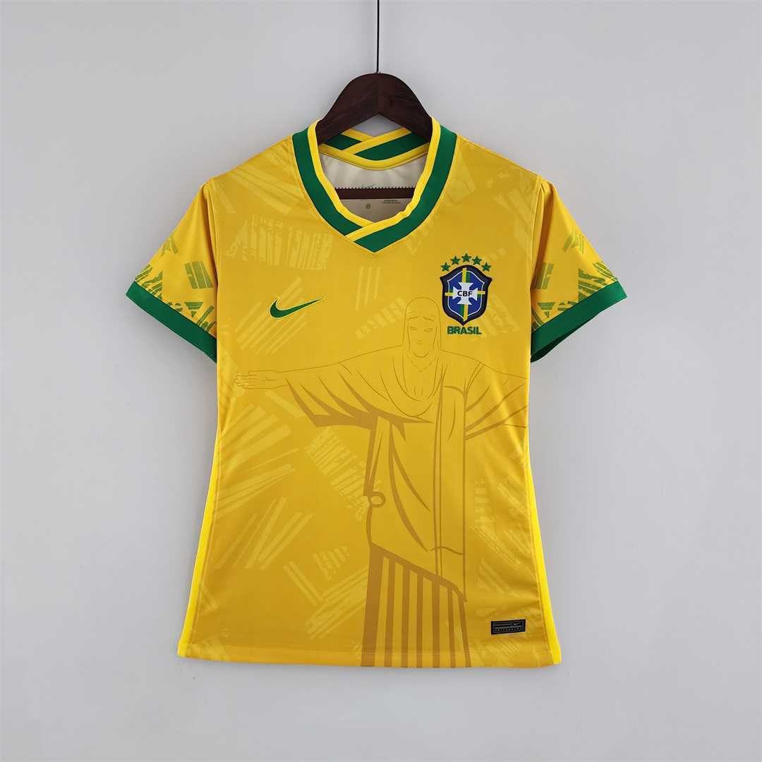 2022 Brésil femme classique jaune