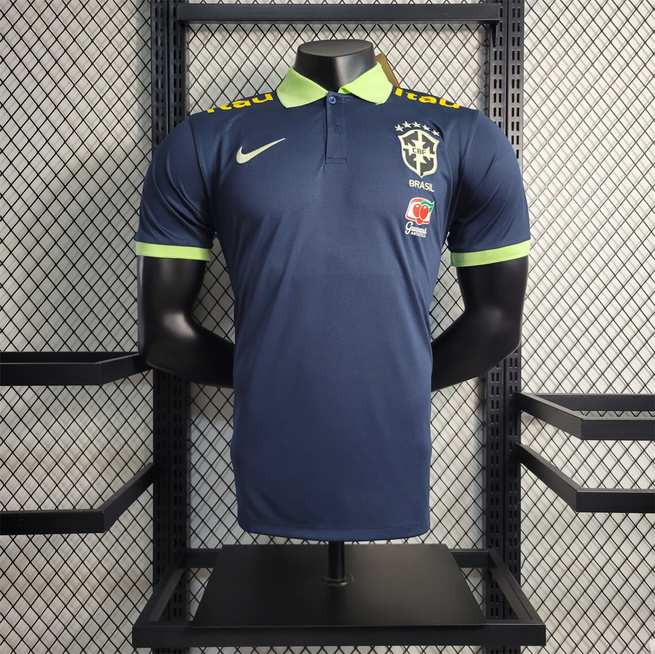 2023 POLO Brazil royal blue Training Jersey