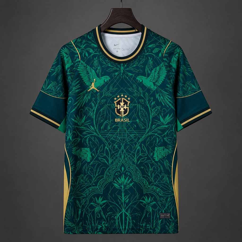 Maillot de football Brésil vert spécial version — 2026/27