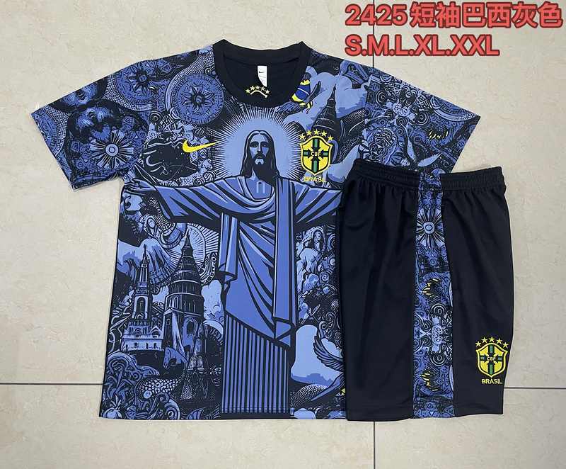 Survêtement 24-25 Brésil bleu jesus