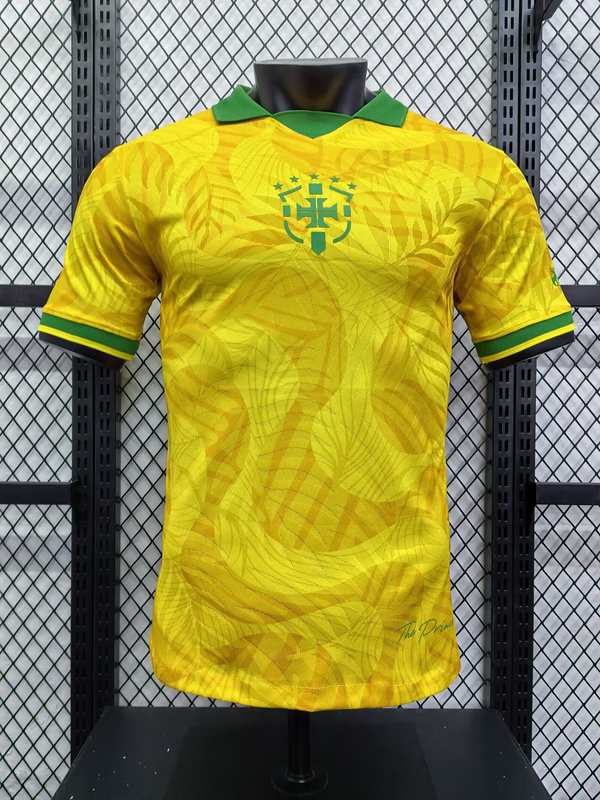 24-25 Brazil Yellow Special Player version jersey
