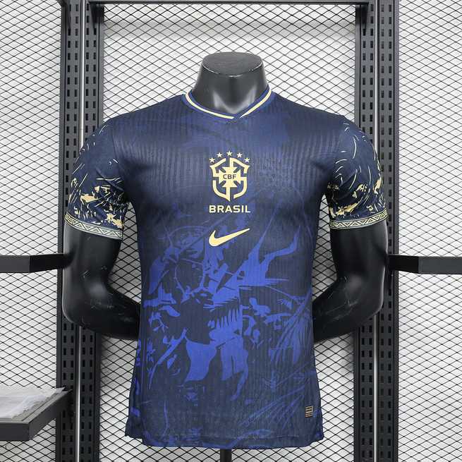 24-25 Brazil dark blue special player version jersey