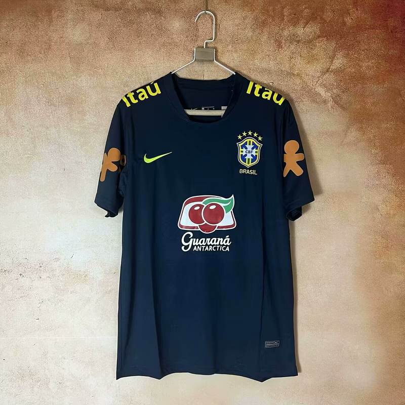 25-26 Brazil blue training jersey