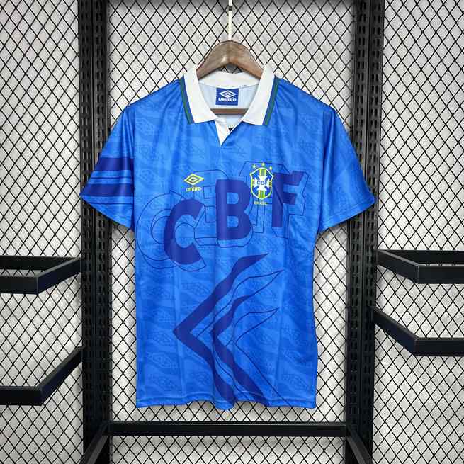 91-93 Brazil away retro jersey
