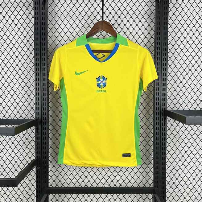 Brazil 2025/26 Home Womens Jersey