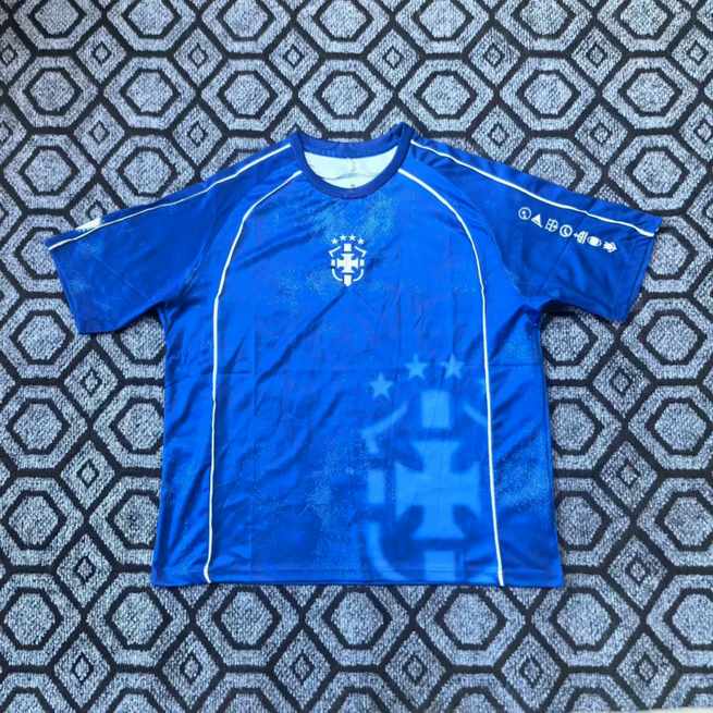 Brazil 2025/26 Ronaldo O Fenomeno 9 tribute Retro blue Jersey size S-2XL