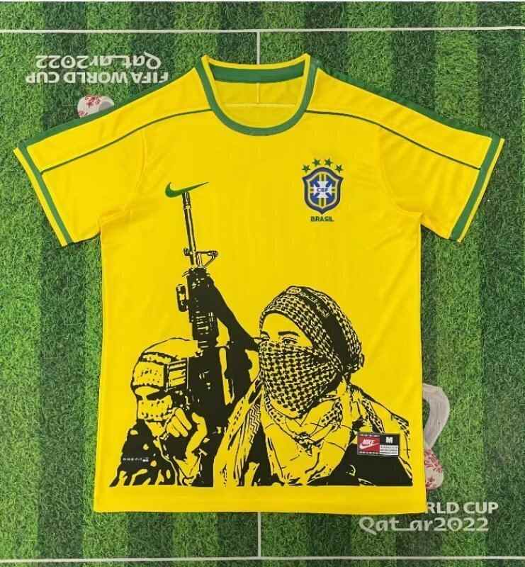 Maillot de football Brésil édition spéciale — 1998 · Domicile · Rétro
