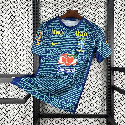 Retro Brazil 2024 Pre-Match Jersey