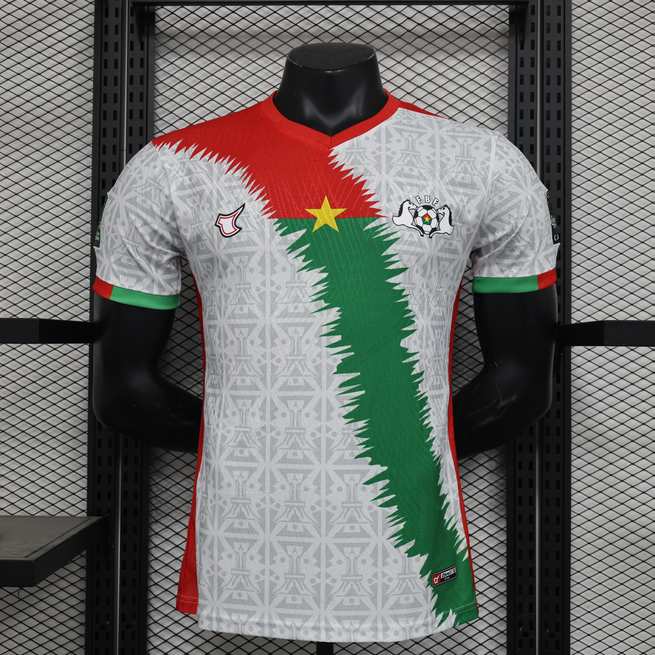 2023 Burkina White Player version S-XXL