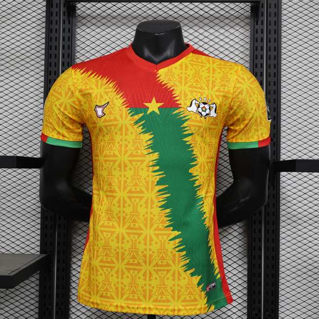 2023 Burkina jaune version joueur S-XXL