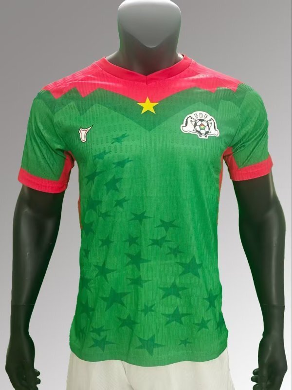Maillot de football 25-26 Burkina Faso — Domicile · Version joueur