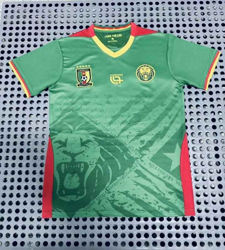 25-26 Cameroon green jersey