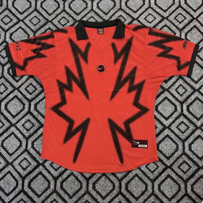 2026 Canada Travis Scott Cactus Jack Total 90 Orange Retro Soccer Jersey S-4XL