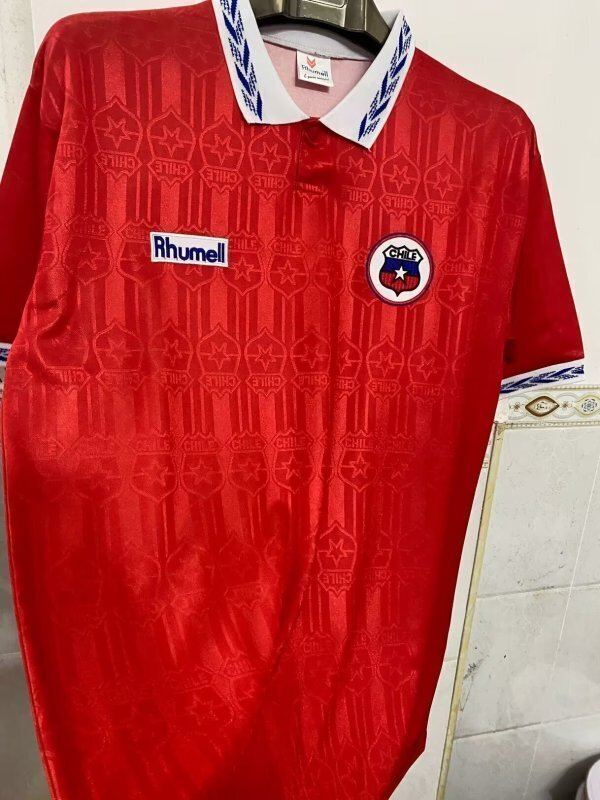 Maillot de football Chili — 1995 · Domicile · Rétro