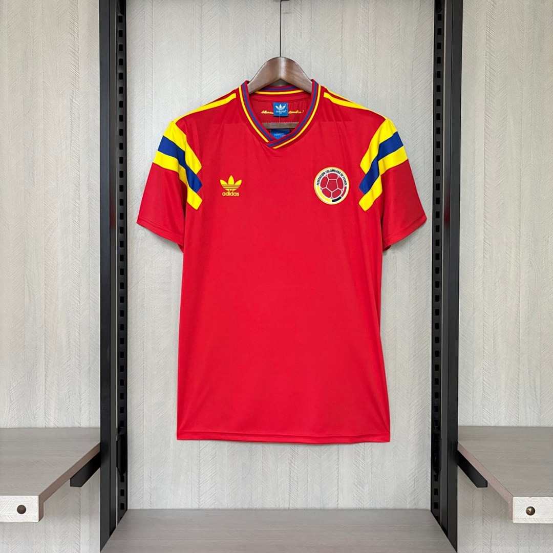1990 Colombia Away Retro Jersey S-XXL