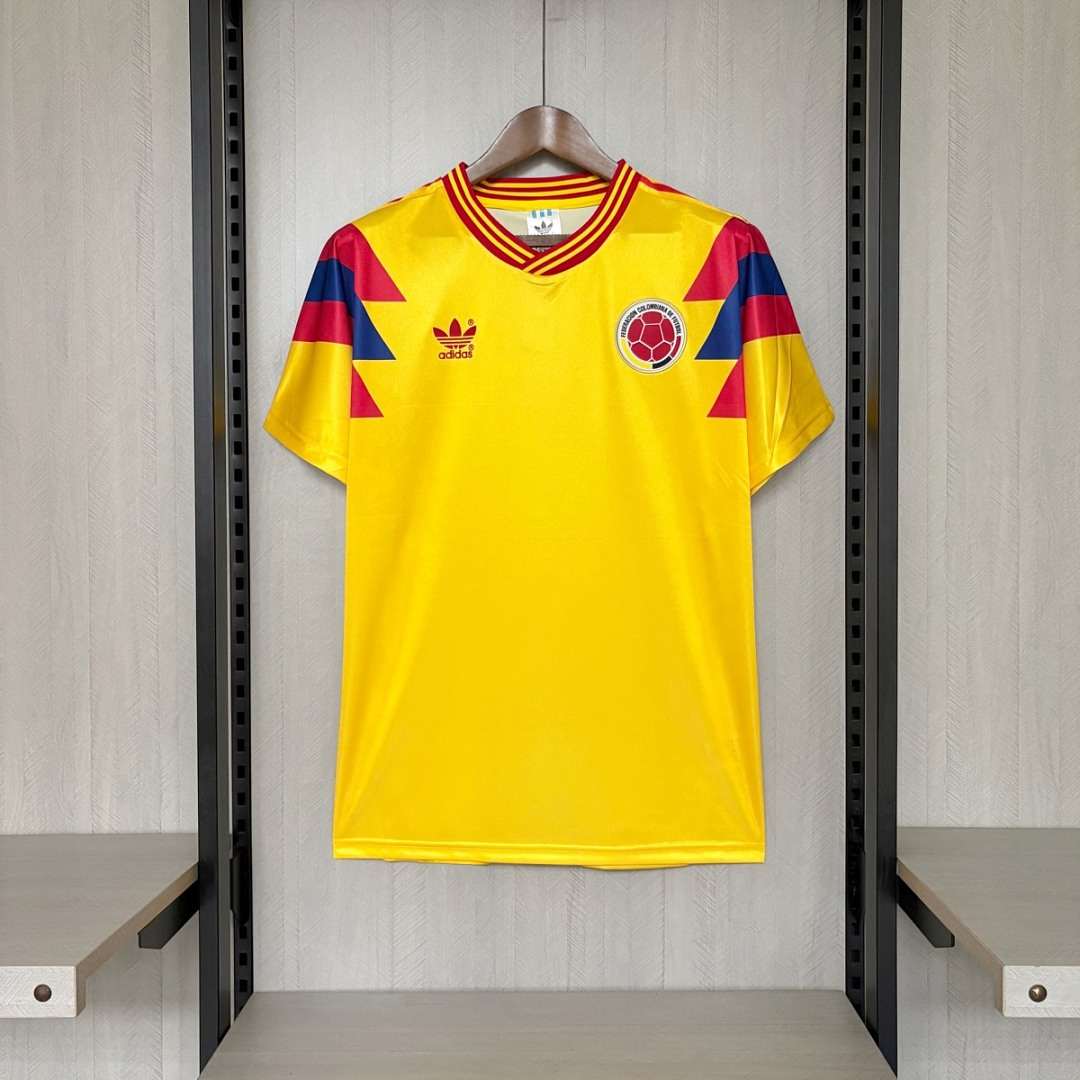 1990 Colombia Home Retro Jersey S-XXL
