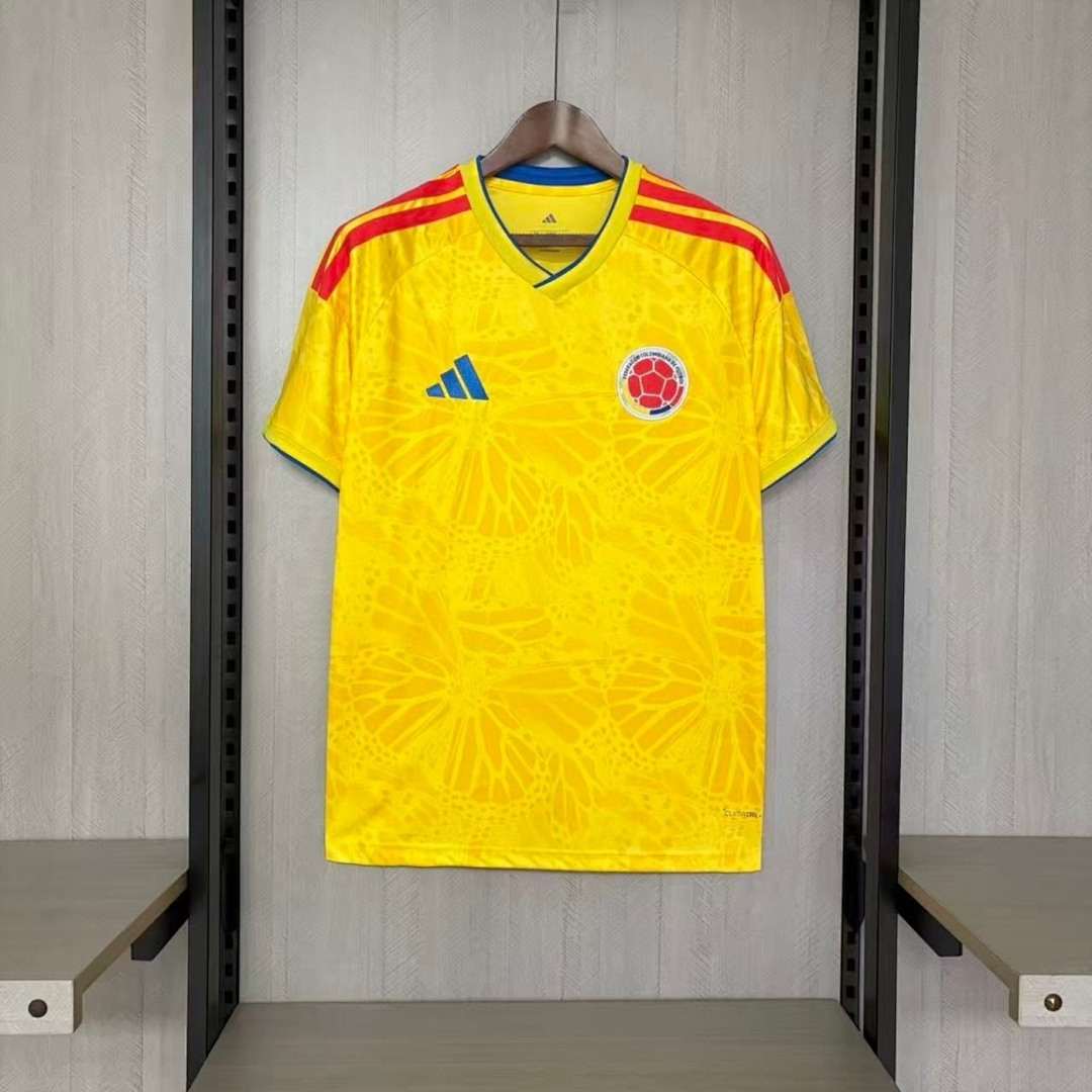 2026 World Cup Colombia Home Jersey S-4XL