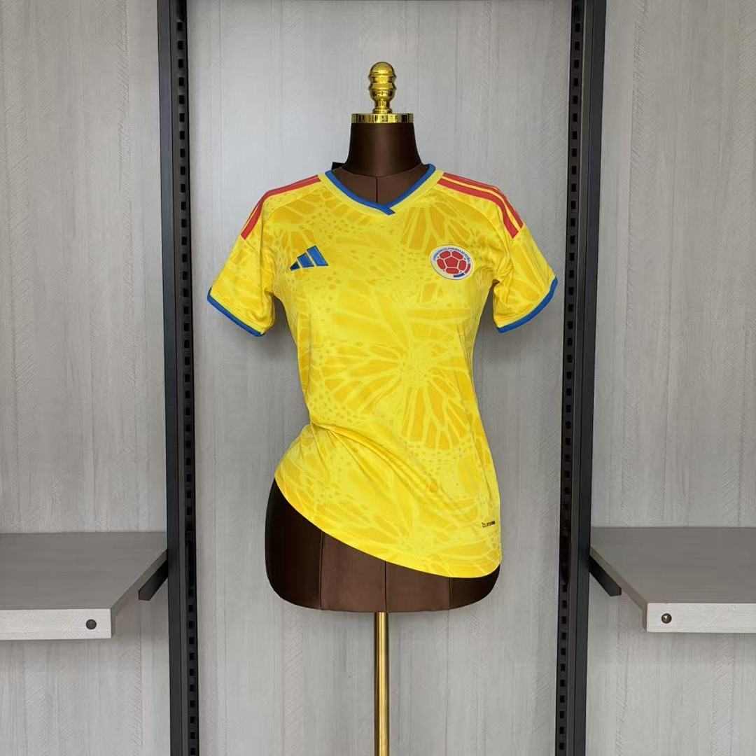 2026 World Cup Colombia Home Women's Jersey S-XXL