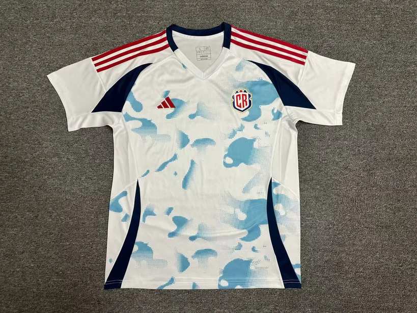 24-25 Costa Rica away soccer jersey