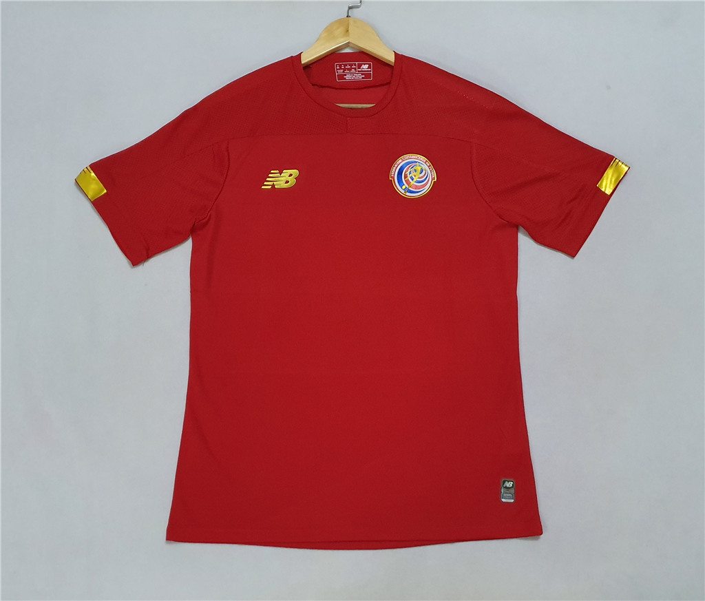 Costa Rica home red 2020