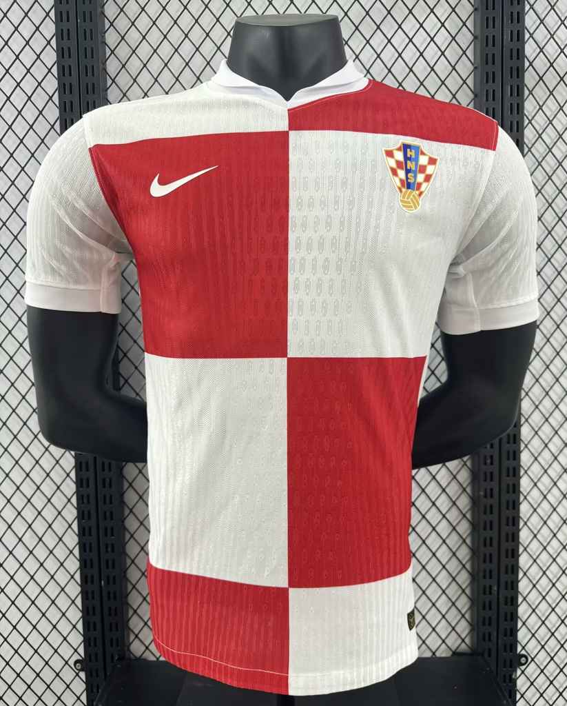 Maillot de football Croatie — 2024 · Domicile · Version joueur