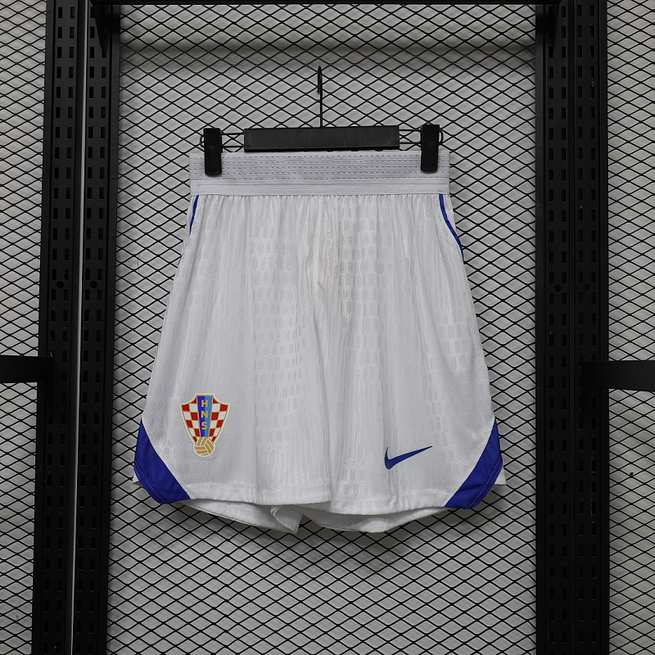 Short joueur Croatie Coupe du monde — 2026 · Domicile · Version joueur · tailles S–3XL
