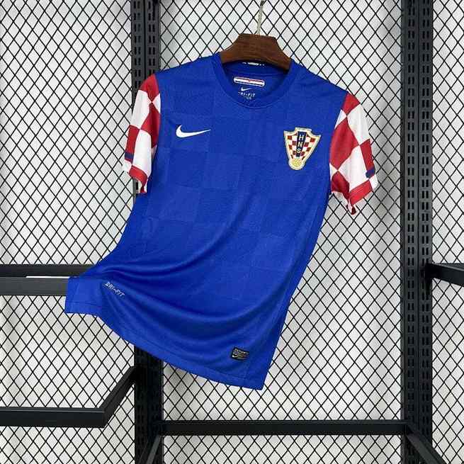 Maillot de football Croatie — 2010 · Extérieur · Rétro