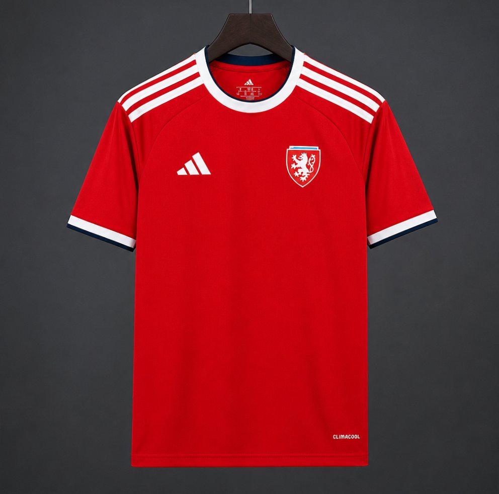 2026/27 Czech Red Home Soccer Jersey S-4XL