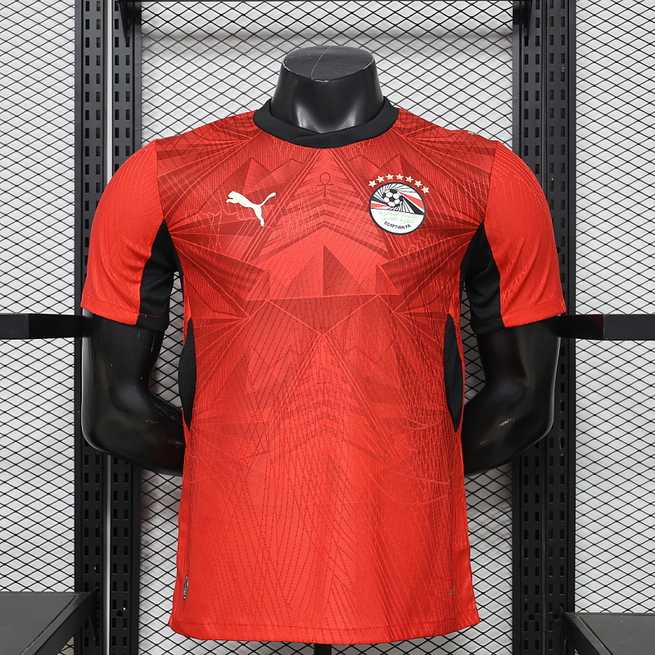 Ensemble de football joueur Égypte Coupe du monde — 2026 · Domicile · Version joueur · tailles S–3XL