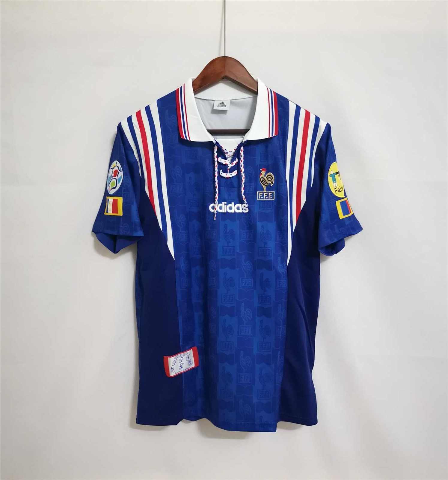 1996 France home blue