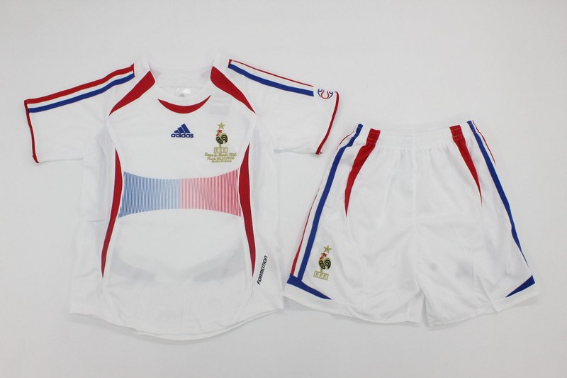 2006 France away retro kid kit