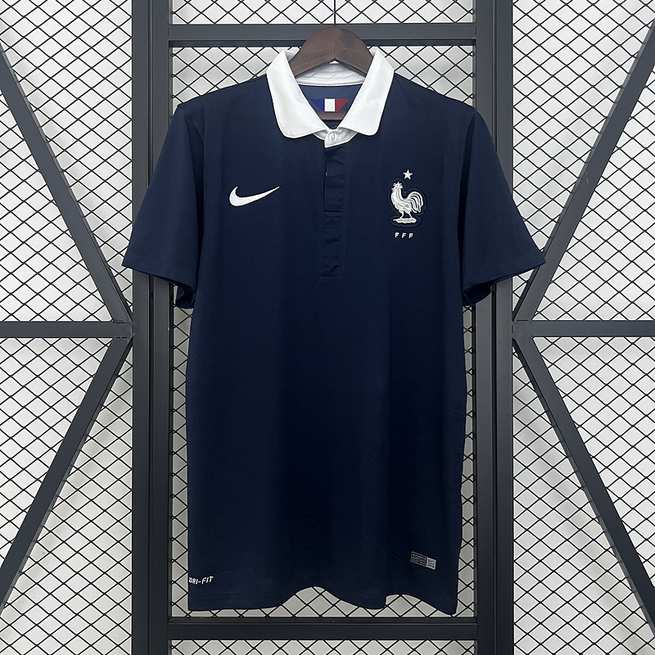 2014 France home retro jersey