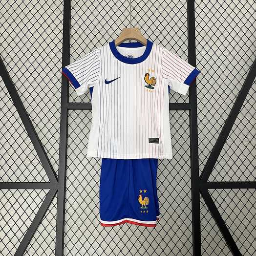 2024 France away white kid kit