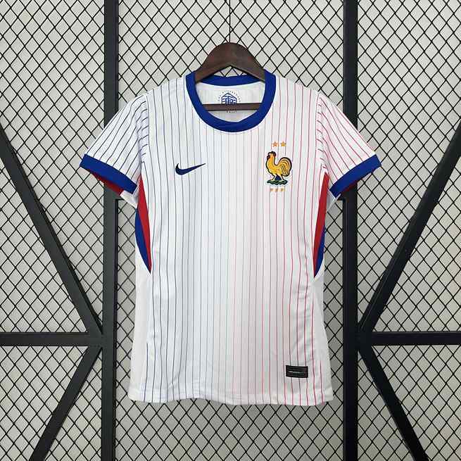 2024 France away white woman jersey