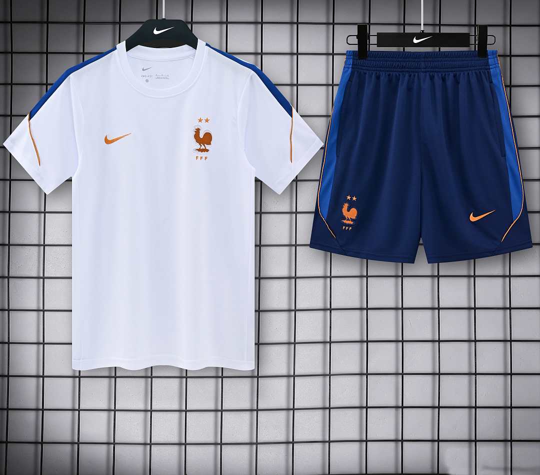 Survêtement France blanc — 2026 · tailles S–2XL