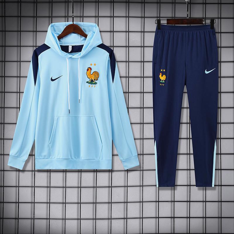 24-25 France hoodie suit