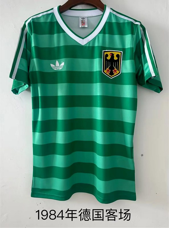 Maillot de football Allemagne — 1984 · Extérieur · Rétro · tailles S–2XL