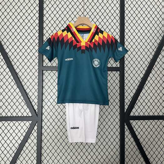 1994 Germany away retro kid kit