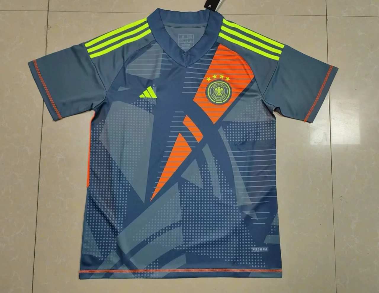 Maillot de football Allemagne noir gardien — 2024