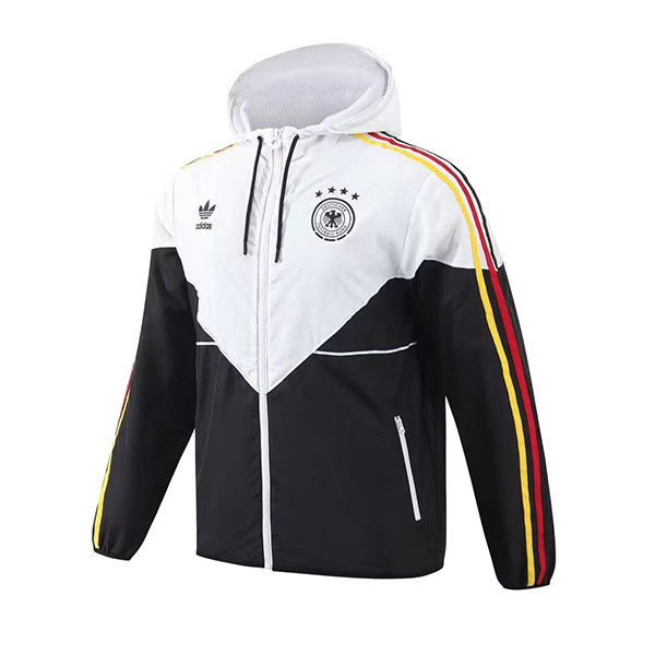 2024 Germany white and black windbreaker