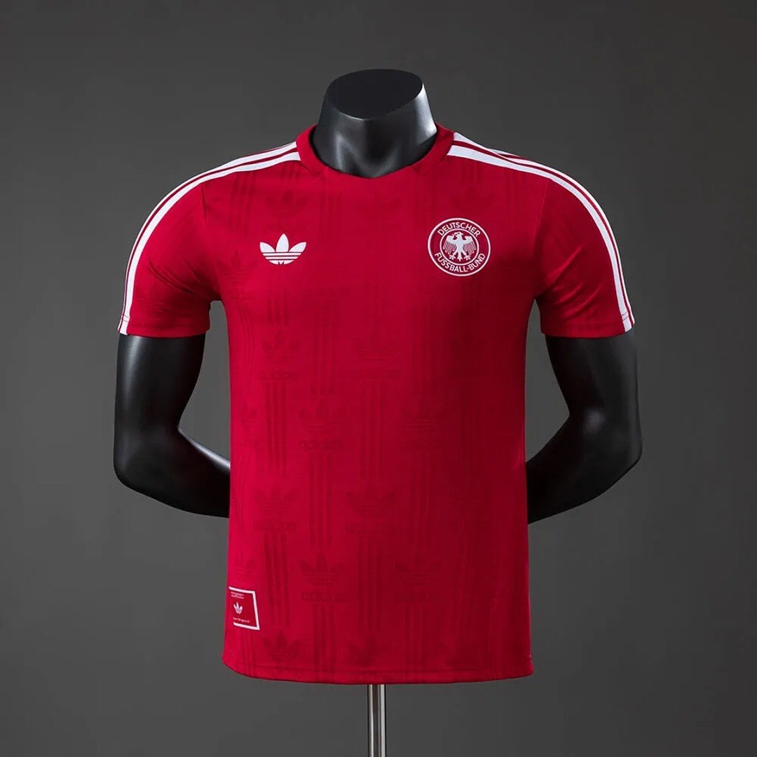 Maillot de football Allemagne OG rouge — 2026 · Version joueur · tailles S–XXL