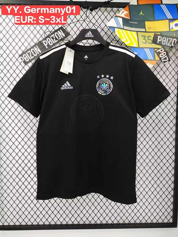 24-25 Germany black bling logo shirt