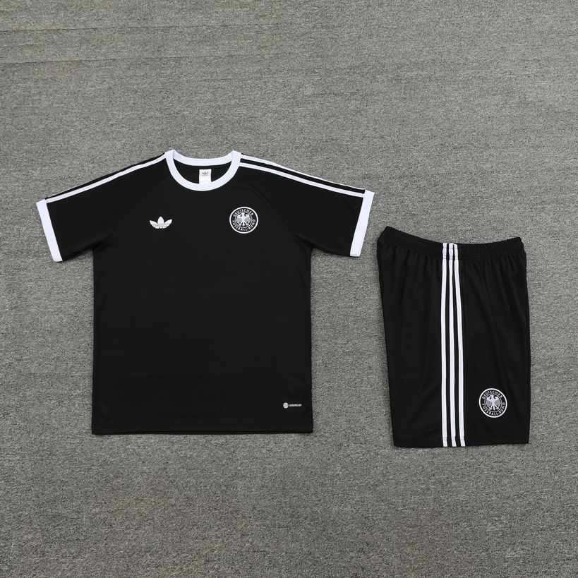 24-25 Germany black cotton training suit
