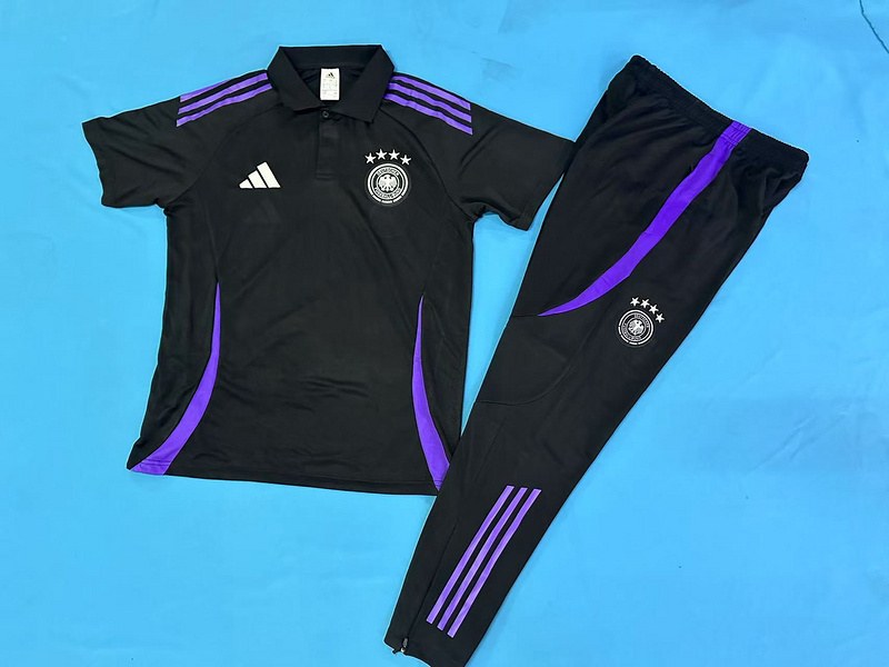Polo 25-26 Allemagne noir