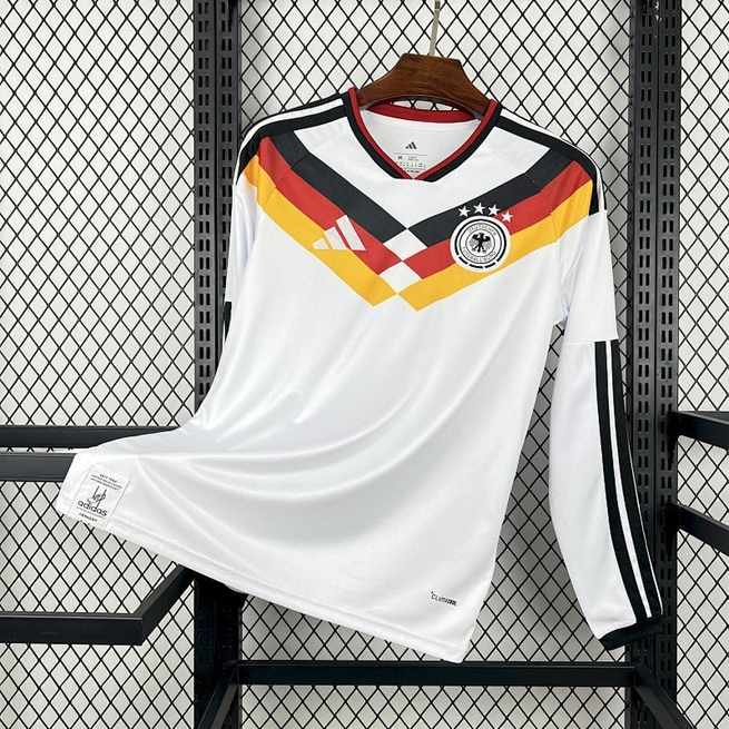 Mens Germany 2026 World Cup Home Long Sleeve Jersey