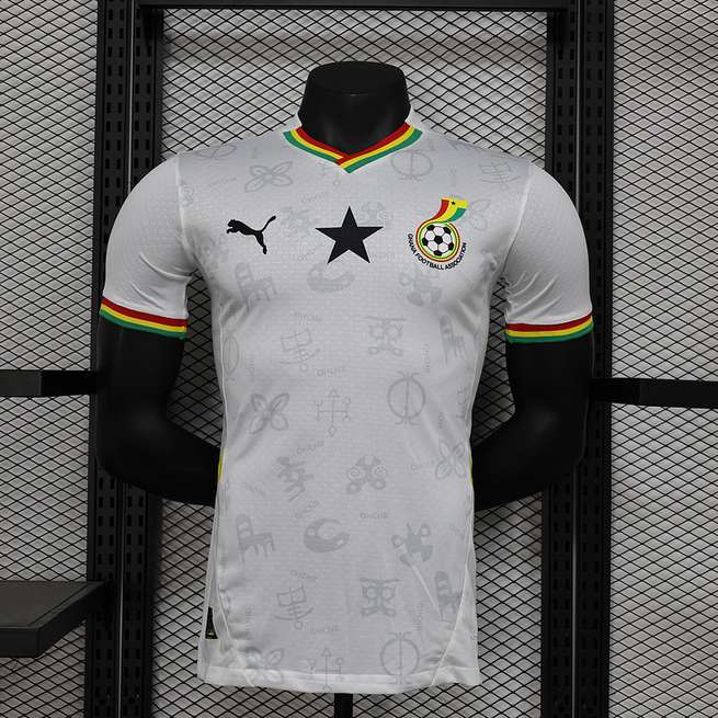 24-25 Ghana white player version jersey